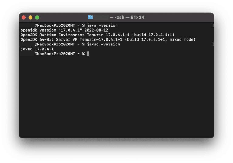 Eclipse Temurin（JDK17）インストール手順＜macOS向け＞ IT入門書籍 スッキリシリーズ