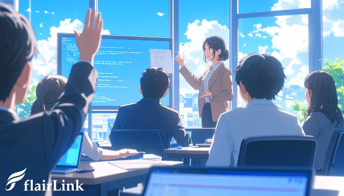 Wantedly flairLink site